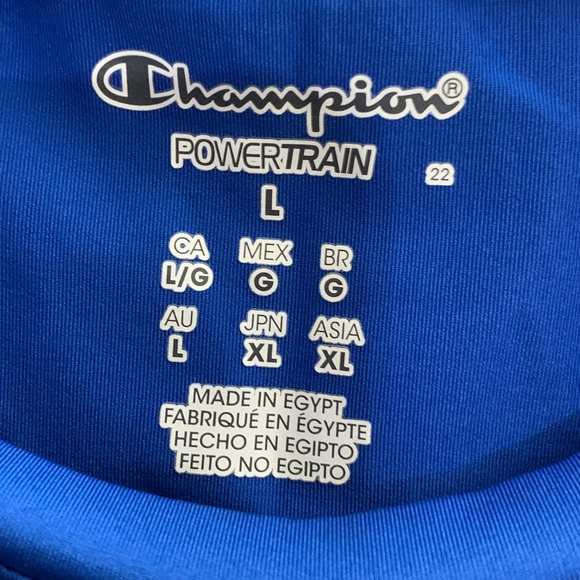 Men’s Champion Heat gear style t shirt. Large. - Picture 3 of 3
